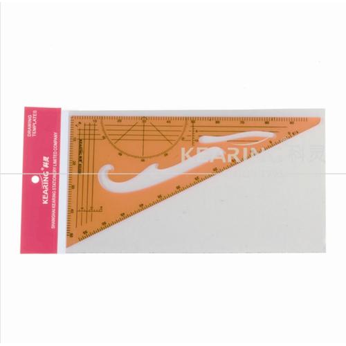 Penggaris Jahit/Menjahit - Penggaris Pola Baju Segitiga 15 cm - 8535B