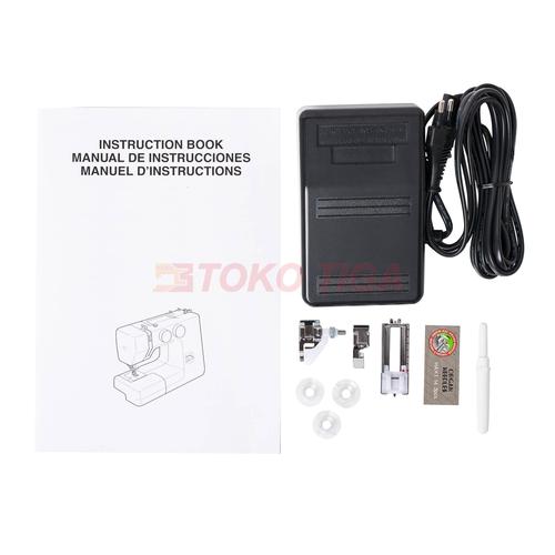 Mesin Jahit JANOME PLT3312 / PLT 3312 Multifungsi Portable