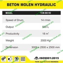 Molen 500 Liter hydraulic Tigon heavy duty