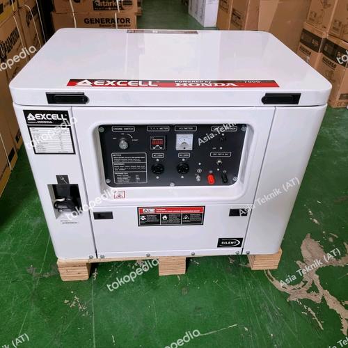 Genset super silent honda 5000 watt Excell SF7000DXS
