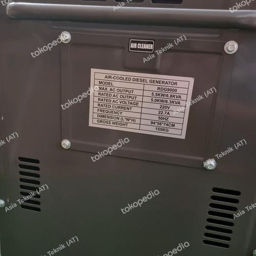 Genset silent diesel 7 kva Raiden Heavy Duty Generator silent diesel