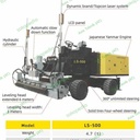 Laser screed..kebar screet 3 meter telescopic 6 meter yanmar engine