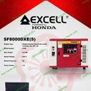 silent genset honda 5000 watt maks 5500 watt SF8000