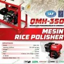 Mesin poles padi rice polisher ProQuip QMH350 kosongan