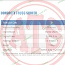 MESIN PERATA BETON 6 METER concrete Truss Screed.. Jidar Beton Terbaik
