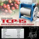 Mesin Kupas Kulit Kopi / Coffee Pulper / Tiger TCP - 15