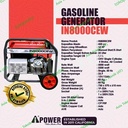 genset 5000 watt maks 5500 watt setara honda brand Usa