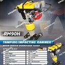 mesin stamper kuda honda supra.. tamping / impacting rammer honda