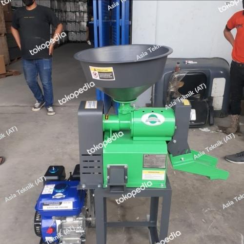 Mesin giling padi kapasitas 250 kg / jam.. Rice Mill Mahkota terbaik