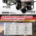 genset honda 2000 watt SH5800