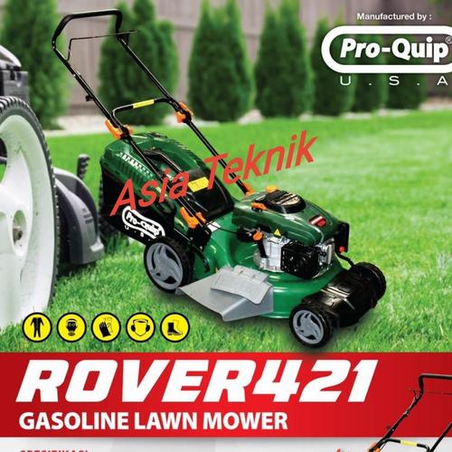 mesin potong rumput dorong 4 tak.. gasoline lawn mower ProQuip Usa
