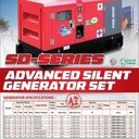 Genset super silent 25 kva ProQuip Usa SD25