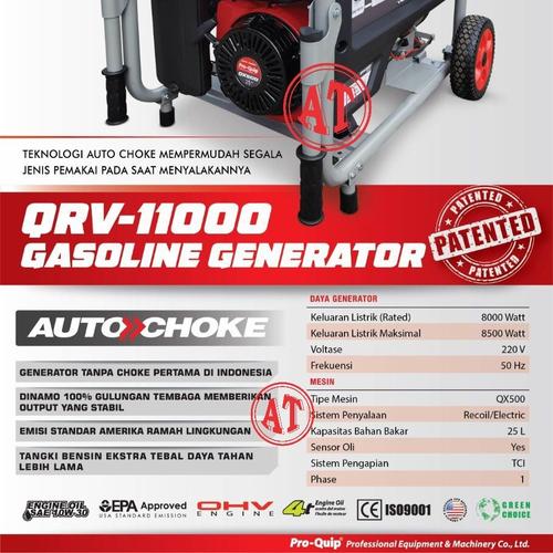genset 8500 watt 10 kva heavy duty Qrv11000