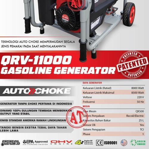 genset 8500 watt Auto Choke terbaik standart Amerika ramah lingkungan