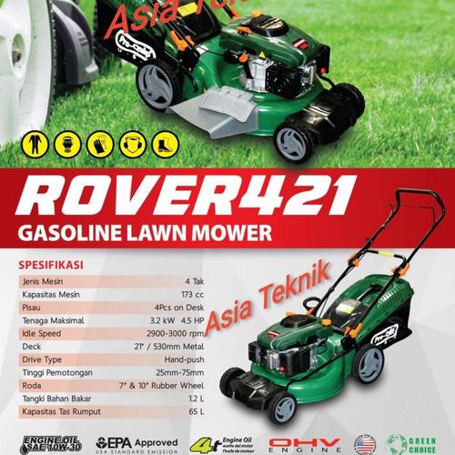 mesin potong rumput dorong 4 tak.. gasoline lawn mower ProQuip Usa