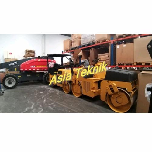 Double drum vibrator roller 4 ton full hydraulic matic