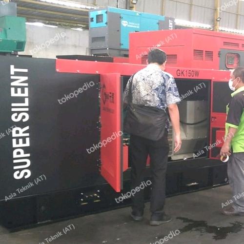 genset 150 kva super silent heavy duty