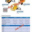 vibrator electric 3 phase Enar AFE4500 full electric 4 selang