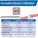 vibrator listrik 1 phase heavy duty spain.. portable electric vibrator