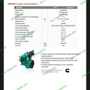 genset cummins 200 kva type silent heavy duty