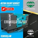 genset silent 30 kva 1 phase heavy duty