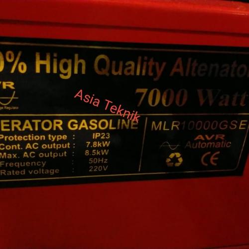 Genset silent 10 kva Mollar MLR10000GSE