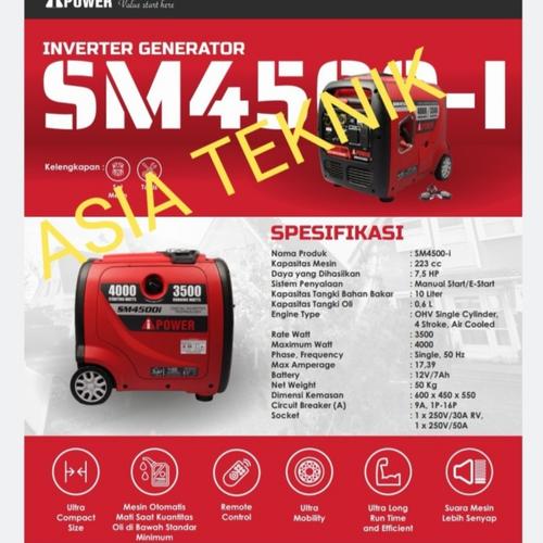 Genset silent inverter 5 kva high performance high quality