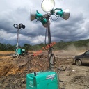 Tower light 4 x 400 watt Yanmar