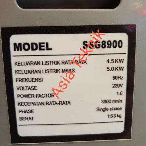 Genset silent diesel 5000 watt SSG8900 Heavy Duty