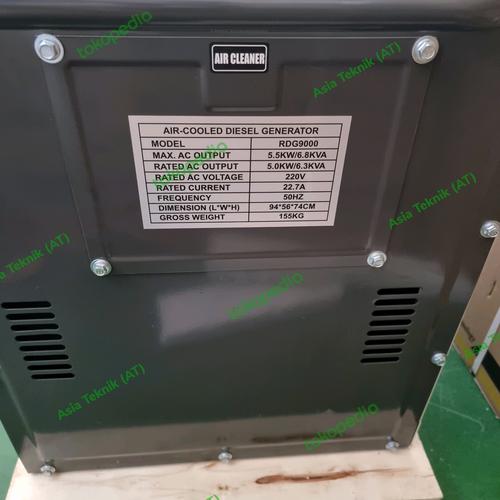 genset solar 5000 watt starter