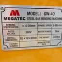 Bar Bending Steel Machine GW 40