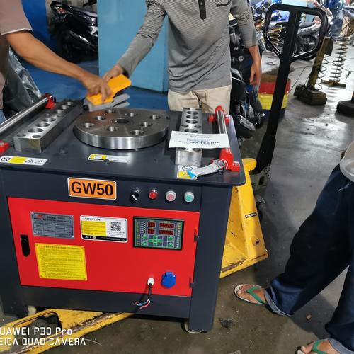 Bar Bender mesin penekuk beton besi Electric Gw 50
