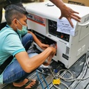 genset silent diesel 6000 watt max 6500 watt starke