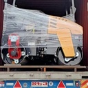 Double Roller mesin pemadat tanah stater dan tarik