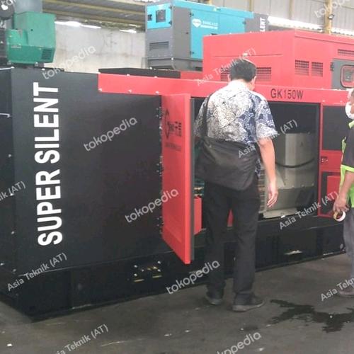 genset silent 150 kva 120000 watt heavy duty