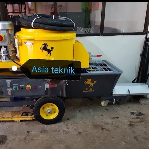 worm pump alat plester tembok