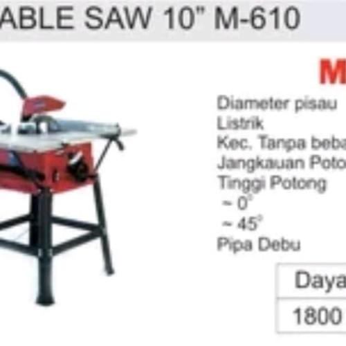 table saw modern 10 inch mesin potong gergaji kayu meja