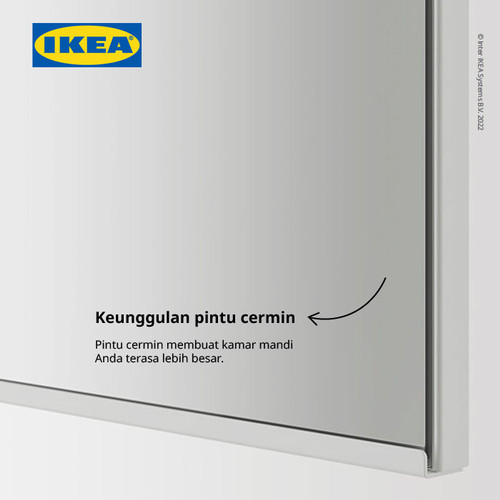 IKEA ENHET Cermin Kaca 40x75 cm Minimalis