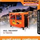genset silent 7500 watt 3 phase