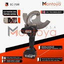 Mesin potong kabel cordless Montoya ET 75M USA Technology