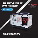 Genset Silent 12 KVA Tsuzumi TDG 12000 SDV