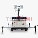 Mobile Solar Panel Light Tower SLT 7 Tsuzumi Japan Technology / Panel Surya Light Tower