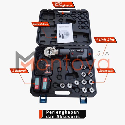 Crimping Tools Cordless Hydraulic Montoya MEZ 300 USA Technology