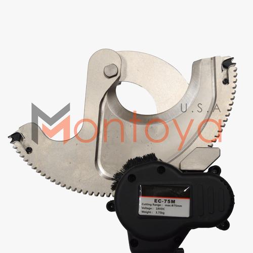 Mesin potong kabel cordless Montoya ET 75M USA Technology