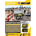 Champion CEM 13000 Genset Open Gasoline 10000 Watt
