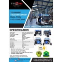 Genset Tsuzumi 10 KVA Duel Fuel GAS LPG & Gasoline TG 10000 DF