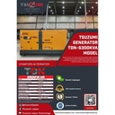 Genset 300KVA Diesel Super Silent Tsuzumi TDN-S 300 KVA 3 Phase