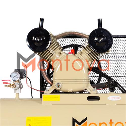 Kompresor angin MONTOYA 3 hp D-0.28/8 + Dinamo 3 hp 1 phase
