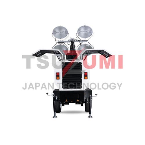Light tower 4 x 1000 watt Hydraullic TOWERLIGHT TSUZUMI Type LT9H