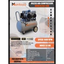 Kompresor Angin Oiless 2 Hp MONTOYA U.S.A